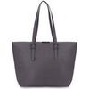 Cabas David Jones Grand Sac &agrave; Main Shopping Fourre-Tout A4 Gris