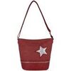 Sac Bandouliere David Jones Sac Bandouli&egrave;re Besace Motif Etoile Rouge
