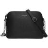 Sac Bandouliere David Jones Petit Sac Bandouli&egrave;re Saffiano Cha&icirc;nes Noir