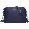 Sac Bandouliere David Jones Petit Sac Bandouli&egrave;re Saffiano Cha&icirc;nes Bleu
