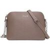 Sac Bandouliere David Jones Petit Sac Bandouli&egrave;re Saffiano Cha&icirc;nes Beige