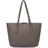 Cabas David Jones Grand Sac &agrave; Main Shopping Fourre-Tout A4 Beige
