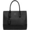 Sac &agrave; main David Jones Grand Sac &agrave; Main Fourre-Tout &agrave; 2 Compartiments Noir