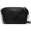 Sac Bandouliere David Jones Petit Sac Bandouli&egrave;re Cha&icirc;nes Trap&egrave;ze Noir