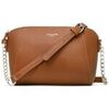 Sac Bandouliere David Jones Petit Sac Bandouli&egrave;re Cha&icirc;nes Trap&egrave;ze Marron