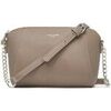 Sac Bandouliere David Jones Petit Sac Bandouli&egrave;re Cha&icirc;nes Trap&egrave;ze Beige