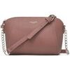 Sac Bandouliere David Jones Petit Sac Bandouli&egrave;re Cha&icirc;nes Trap&egrave;ze Rose