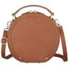 Sac Bandouliere David Jones Sac Bandouli&egrave;re Rond Marron