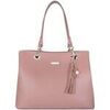 Sac a main David Jones Sac &agrave; Main Cabas Port&eacute; Epaule Anses Longues Rose