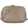 Sac Bandouliere David Jones Sac Bandouli&egrave;re &agrave; 3 Compartiments Zip Beige