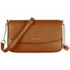 Sac Bandouliere David Jones Petit Sac Bandouli&egrave;re Portefeuille Marron