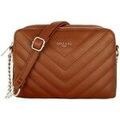 Sac Bandouliere Crazychic Sac Bandouli&egrave;re Matelass&eacute; Marron Grenoble