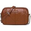 Sac Bandouliere David Jones Petit Sac Bandouli&egrave;re T&eacute;lephone 2 Compartiments Marron