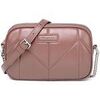 Sac Bandouliere David Jones Petit Sac Bandouli&egrave;re T&eacute;lephone 2 Compartiments Rose
