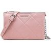 Pochette David Jones Pochette Soir&eacute;e Matelass&eacute; - Sac Bandouli&egrave;re Rose