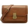 Sac Bandouliere David Jones Petit Sac Bandouli&egrave;re Rabat Joli Fermoir Marron