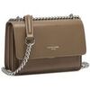 Sac Bandouliere David Jones Petit Sac Bandouli&egrave;re Cha&icirc;nes Beige