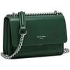 Sac Bandouliere David Jones Petit Sac Bandouli&egrave;re Cha&icirc;nes Vert