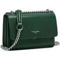 Sac Bandouliere David Jones Petit Sac Bandouli&egrave;re Cha&icirc;nes Vert