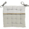 Linge de maison sur Grenoble : Galettes de chaise Soleil D'Ocre Aim&eacute;e Beige 40x40 cm. . Maison & D&eacute;co> Galettes de chaise.