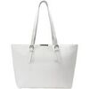 Cabas David Jones Grand Sac &agrave; Main Shopping Fourre-Tout A4 Blanc