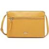 Sac Bandouliere David Jones Sac Bandouli&egrave;re Pochette Femme Jaune