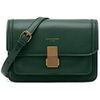 Sac Bandouliere David Jones Petit Sac Bandouli&egrave;re Rabat Joli Fermoir Vert