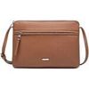 Sac Bandouliere David Jones Sac Bandouli&egrave;re Pochette Femme Marron
