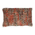 Linge de maison sur Grenoble : Coussins Pomax SAVONA Orange 30x50 cm. Coussin d&eacute;houssable.Nettoyage &agrave; sec.. Maison & D&eacute;co > Coussins.
