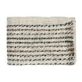 Linge de maison sur Grenoble : Plaids, jet&eacute;s Pomax CERULEAN Blanc 130x170 cm. Lavage &agrave; la main max 30�.. Maison & D&eacute;co > Plaids, jet&eacute;s.