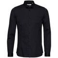 Chemises/chemisettes sur Grenoble : Chemise Jack & Jones 12097662 PARMA-BLACK