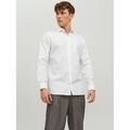 Chemises/chemisettes sur Grenoble : Chemise Jack & Jones 12227385 BLAPARKER-WHITE