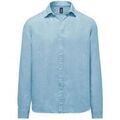 Chemises/chemisettes sur Grenoble : Chemise Bomboogie SM6402 T LI2-23 DUSTY SKY