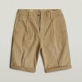 Short G-Star Raw D24544 C962 PLEATED CHINO-B444 SAFARI Grenoble
