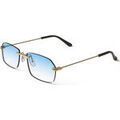Lunettes sur Grenoble : Lunettes de soleil Xlab Paros Lunettes de soleil, Or/Bleu clair, 57 mm Dor&eacute;