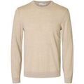 Pull Selected 16094647 TRAY MERINO CREW-OATMEAL MELANGE