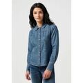 Vestes sur Grenoble : Veste Wrangler 112356476-FADED BLUE