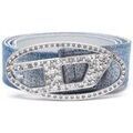 Ceintures sur Grenoble : Ceinture Diesel X09611 P6256 - OVAL-D-H1022