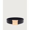 Ceinture Orciani U08308 B - REV. HUNTING DOUBLE 3,5 CM-NERO