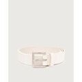 Ceintures sur Grenoble : Ceinture Orciani U08340 - SPORTIVA BULL IN CUOIO 3 CM-BIANCO