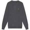 Pulls/Sweat sur Grenoble : Pull Lyle & Scott KN2110V MERINO CREW-W63. GUNMETAL