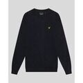 Pull Lyle & Scott KN2114V LAMBSWOOL BLEND-Z56 DARK NAVY MARL