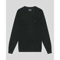 Pull Lyle & Scott KN2124V TONAL LAMBSWOOL CREW-Z865 JET BLACK