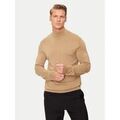 Pull Selected 16094653 MERINO ROLL NECK-KELP Grenoble