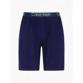 Short Calvin Klein Jeans 000NM1660E SLEEP SHORT-UZZ ANIMAL BAYOU BLUE