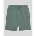 Shorts/Bermuda sur Grenoble : Short Lyle & Scott ML414VOG SWEAT SHORT-X583 GREEN MERCIRIAL