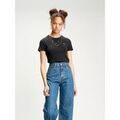 T-shirt Levis 37697 0001 - SS RIB BABY TEE-BLACK Grenoble