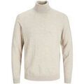 Pull Jack & Jones 12216829 MERINO KNIT ROLL-WINTER TWIG
