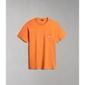 T-shirt Napapijri S-MORGEZ NP0A4GBP-A1X ORANG AMBER Grenoble