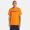 T-shirt Timberland TB0A6SE1 SS EST. 1973 CREW TEE-ED1 DARK CHEDDAR